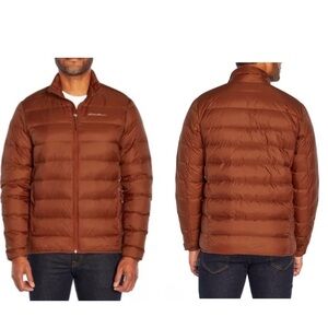 Eddie Bauer EB650 Down Puffer Jacket Men Packable Oversized Lightweight 2XL Tall